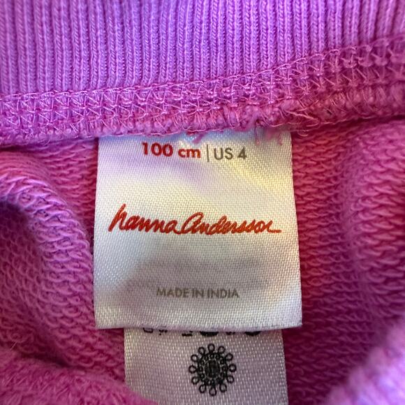 Hanna Andersson Sunset Tulip Crewneck Sweatshirt 100cm 4 - Picture 7 of 9